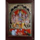 Siva Family Super Emboss Tanjore Painting Siva Family Super Emboss Tanjore Painting