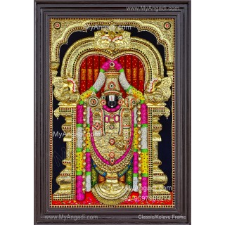 3D Balaji Tanjore Painting