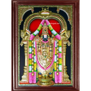 3D Balaji Tanjore Painting