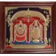 Tirpupati Venkatachalpathi Alamelu Padmavati Thayar Super Emboss 3D Tanjore Painting