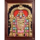 3D Tirupathi Balaji Lakshmi Tanjore Painting 3D Tirupathi Balaji Lakshmi Tanjore Painting
