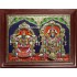 Tirpupati Venkatachalpathi Alamelu Padmavati Thayar Super Emboss 3D Tanjore Painting