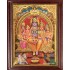 Shiva Family 3D Tanjore Painting