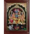 3D Shiva Durbar Tanjore Painting