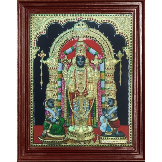 Uppliappan / Oppiliappan 3D Tanjore Painting