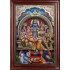 Shiva Family 3D Tanjore Painting