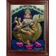 Saraswathi  3D Tanjore Painting