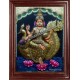Saraswathi 3D Tanjore Painting Saraswathi 3D Tanjore Painting