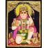 Lord Hanuman Small Size Tanjore Painting