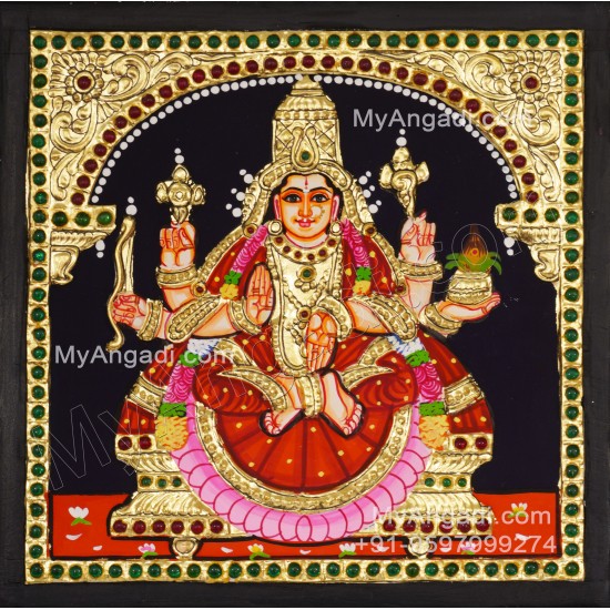 Dhana Lakshmi Ashtlakshmi Tanjore Painting