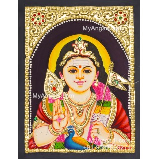 Murugan Tanjore Painting