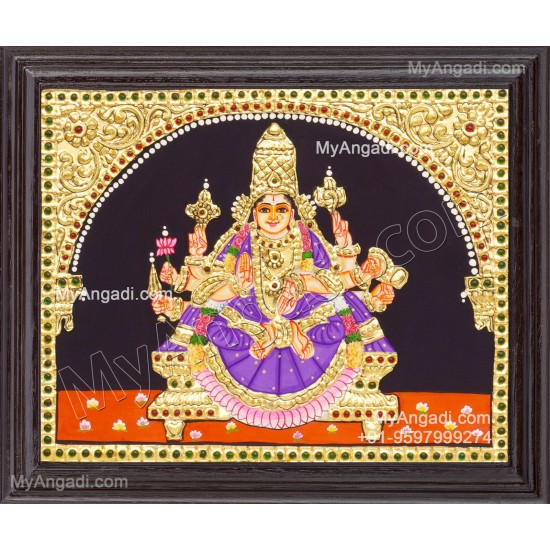 Vijaya Lakshmi Ashtlakshmi Tanjore Painting