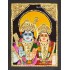 Ram Sita Small Size Tanjore Painting