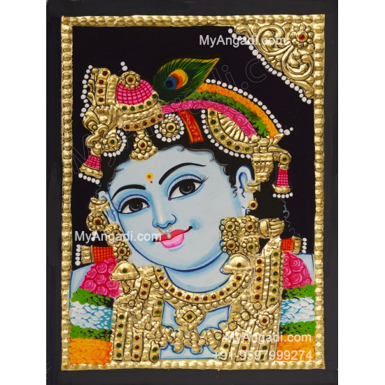 Baby Krishna Tanjore Paintings