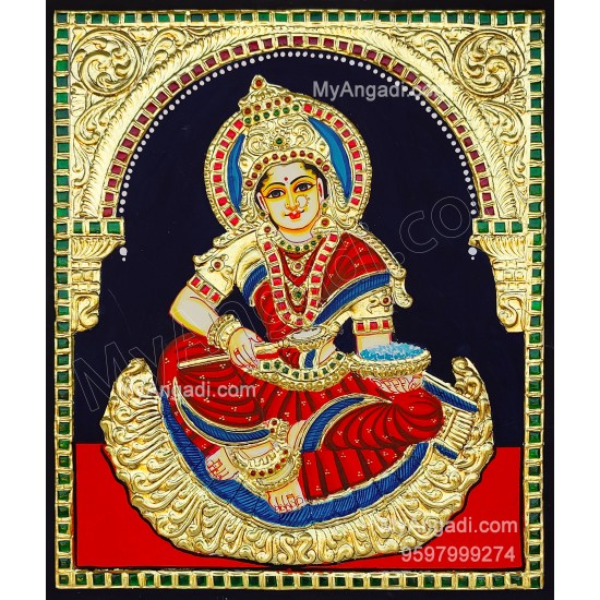 Annapoorani Small Tanjore Painting
