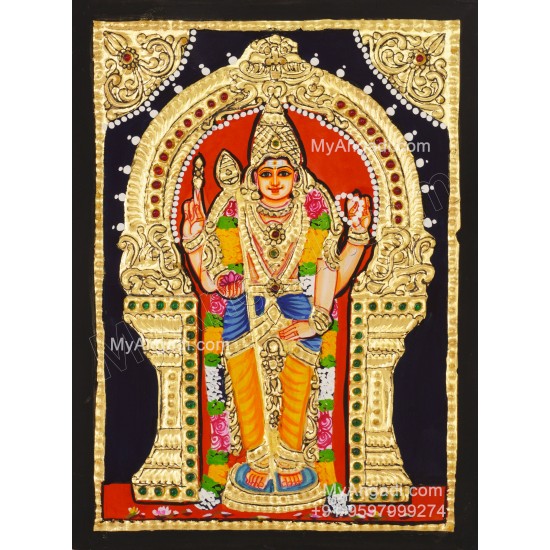 Murugan Tanjore Painting