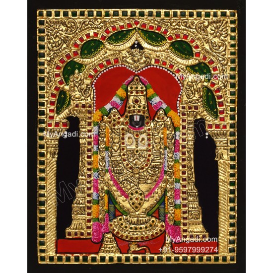 Venkateshwara Tanjore Painting