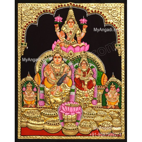 Kubera Lakshmi Tanjore Paintings