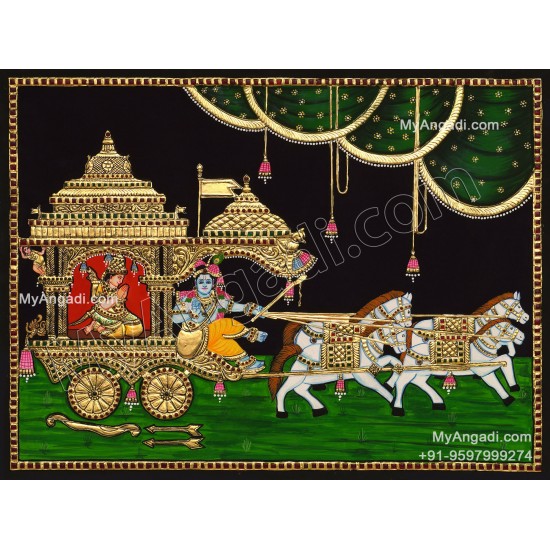 Geetha Saaram Tanjore Painting