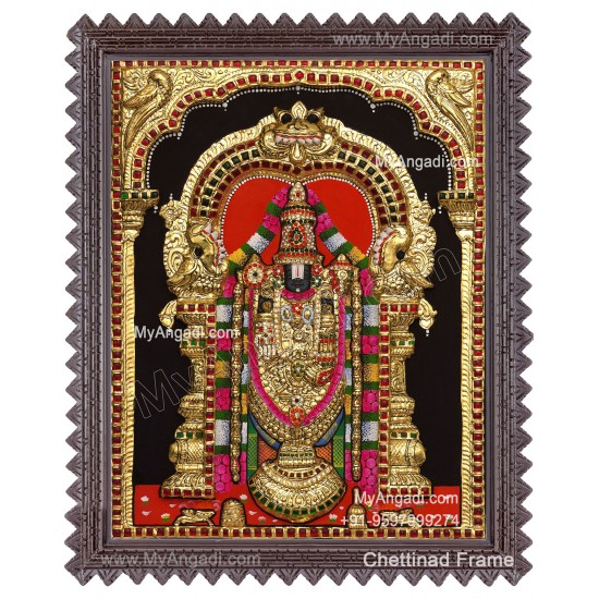 Balaji 3d Tanjore Painting