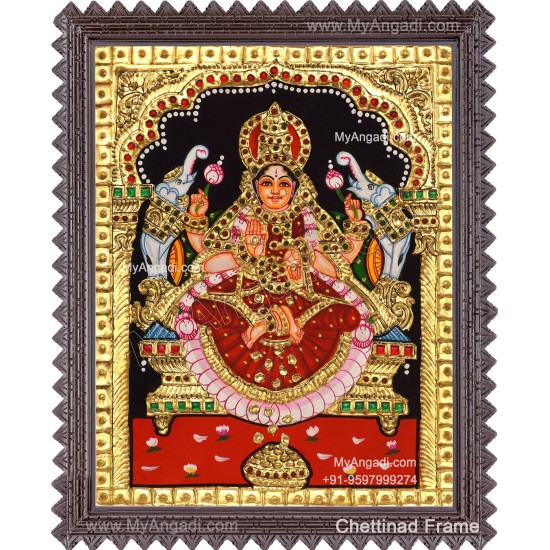 Gajalakshmi Tanjore Paintings