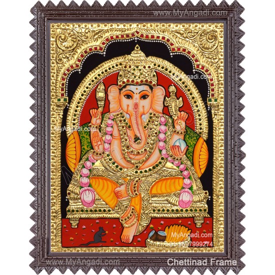 Ganesha Tajore Paintings
