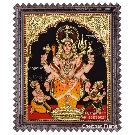 Aishwarya Easwarar Tanjore Painting 