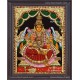 Gaja Lakshmi 3d Embossed Tanjore Painting