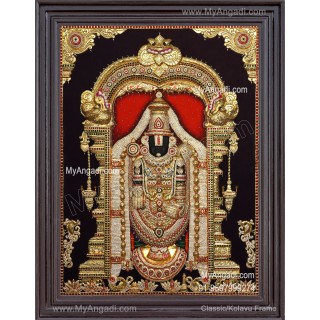 3D Balaji Tanjore Painting