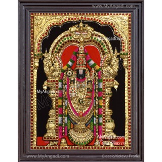 Balaji 3d Tanjore Painting