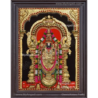 Balaji 3d Tanjore Painting