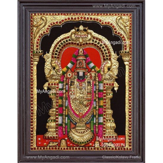 Balaji 3d Tanjore Painting