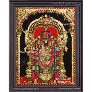 Balaji 3d Tanjore Painting