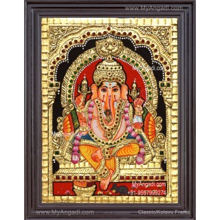 Ganesha Tanjore Paintings