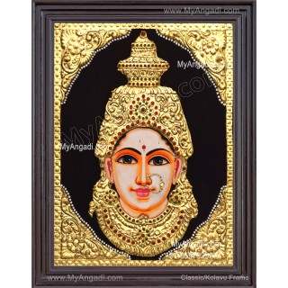 Annapoorani tanjore painting
