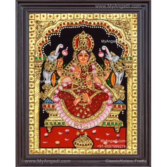 Gajalakshmi Tanjore Paintings