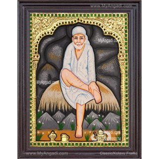 Saibaba Tanjore Painting
