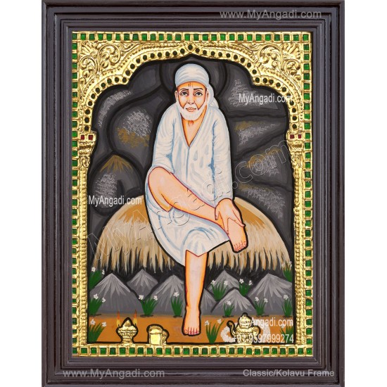 Saibaba Tanjore Painting