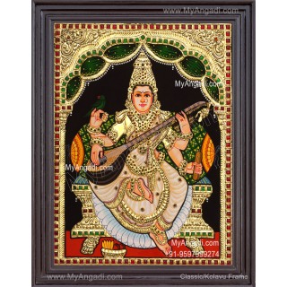 Saraswathi Tanjore Paintings