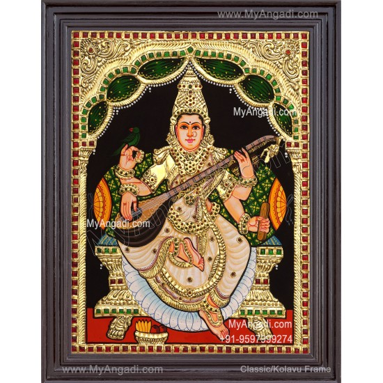 Saraswathi Tanjore Paintings