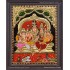Siva Family Tanjore Painting