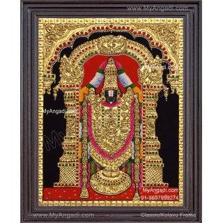 Venkatachalapathy  Tanjore Painting