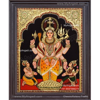 Aishwarya Easwarar Tanjore Painting 