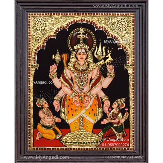 Aishwarya Easwarar Tanjore Painting 