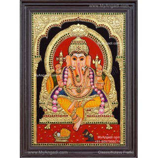 Ganesha Tanjore Painting