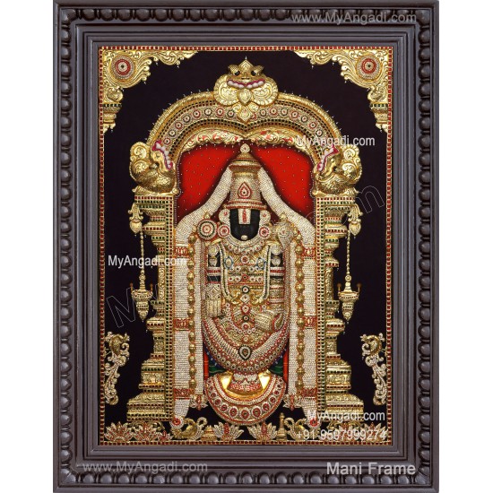 3D Balaji Tanjore Painting