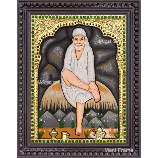Saibaba Tanjore Painting