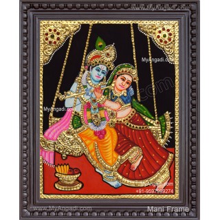 Radha Krishna Tanjore Paintings