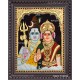 Shiva and Parvathi Devi Tanjore Paintings