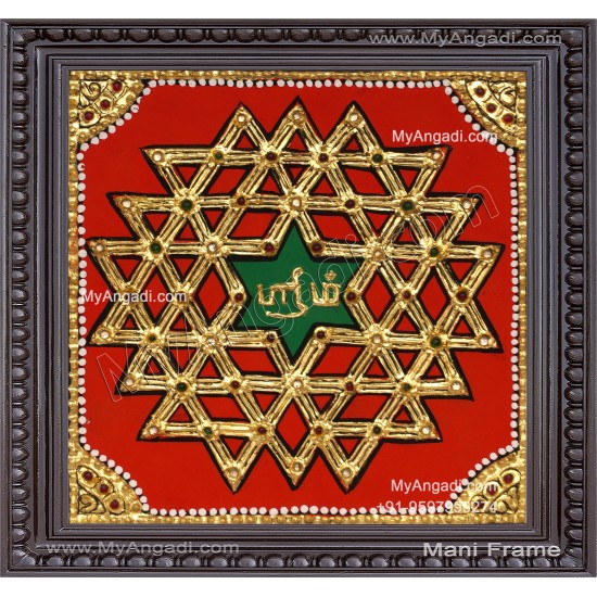 Aiswarya Kolam Tanjore Painting